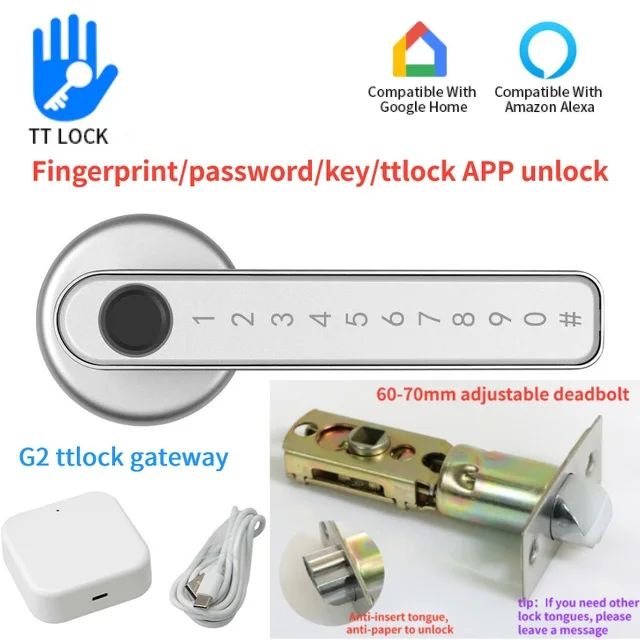 ttlock lock s hub-60-70 mm verstelbaar