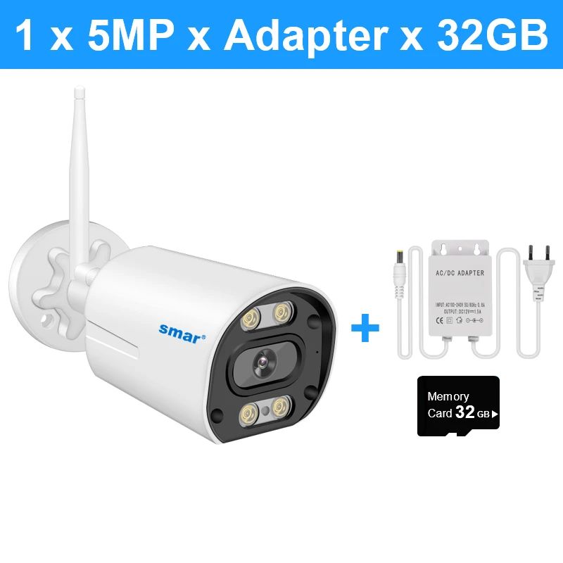 Sensorstorlek: 1 x5MP xadapter x32G