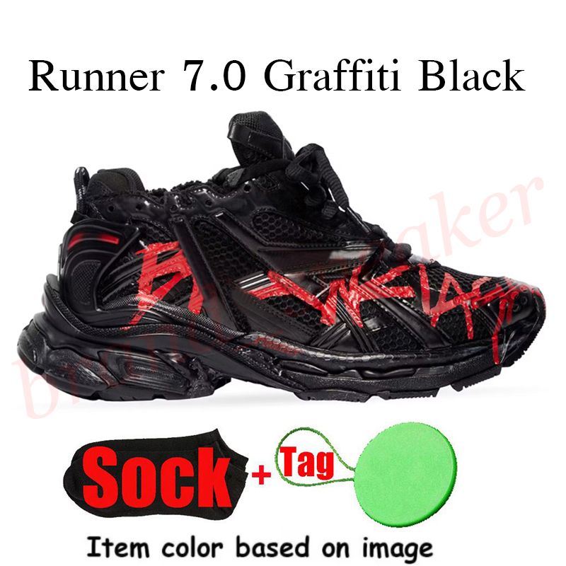 B12 Runner 7.0 Graffiti Black Red 35-45