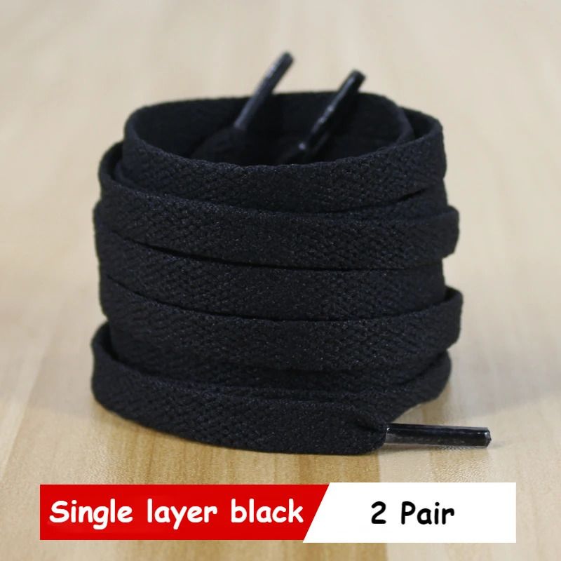 2pair Single Black-140cm