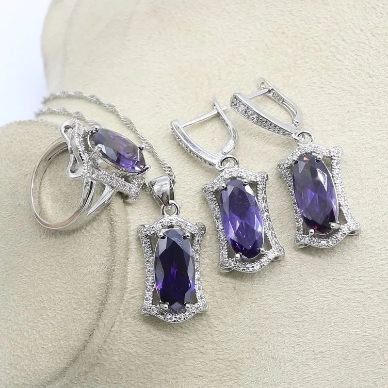 Gem Color:Purple AmethystRing Size:6