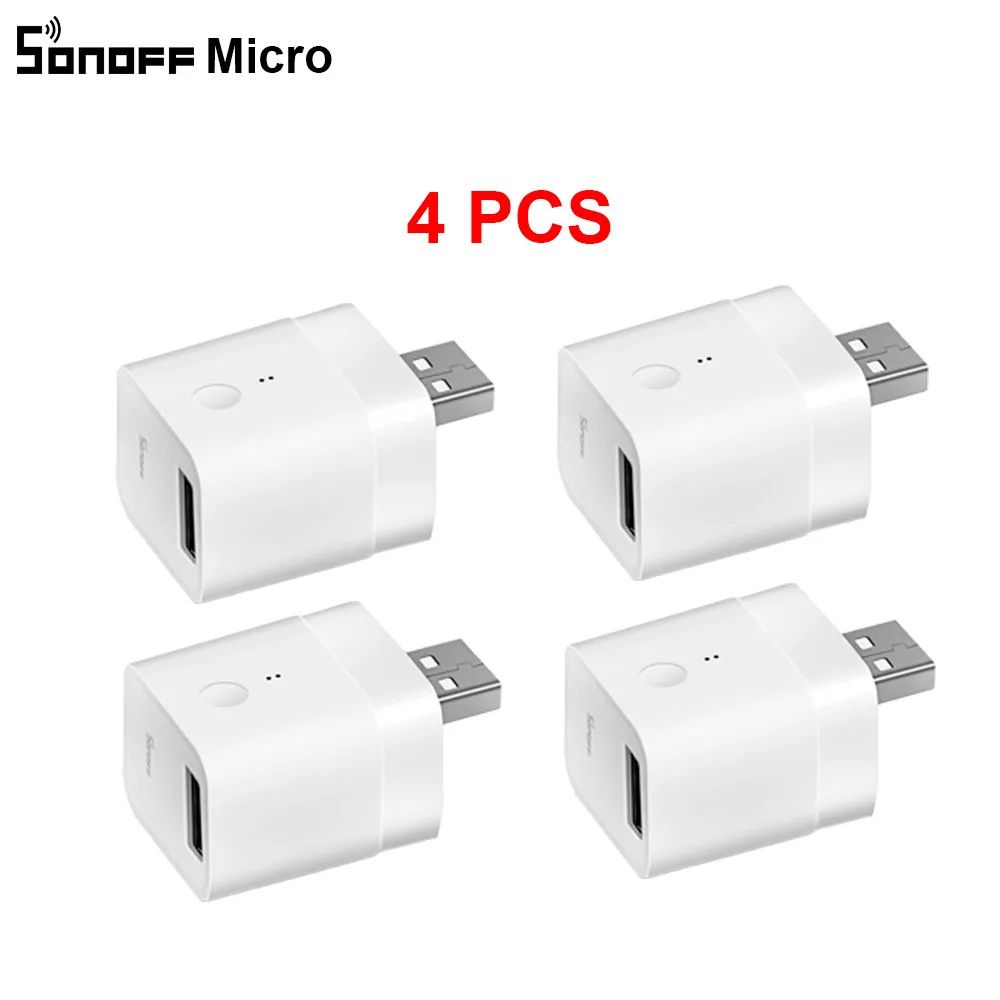 Color:4PCS SONOFF Micro