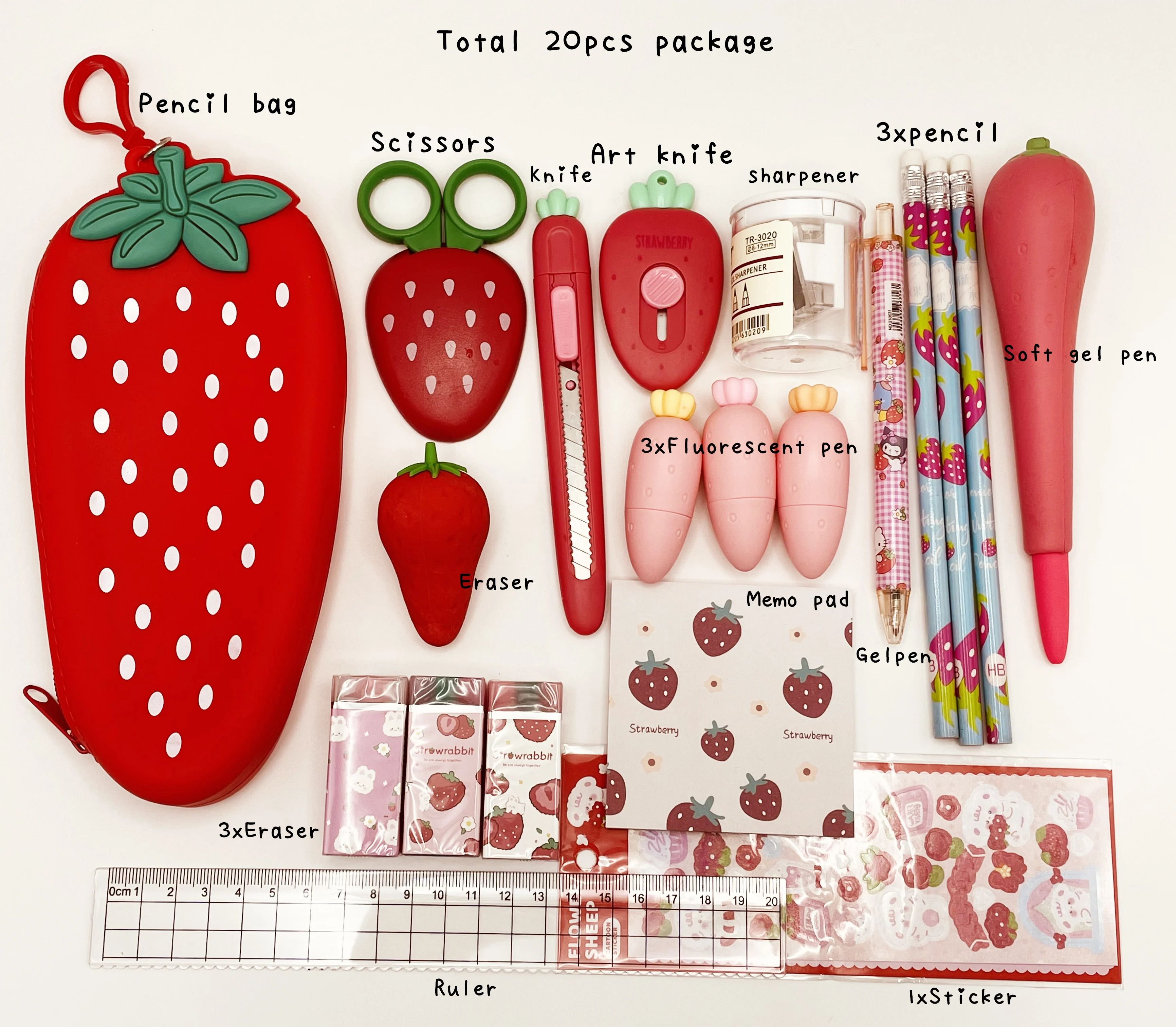 Strawberry full set