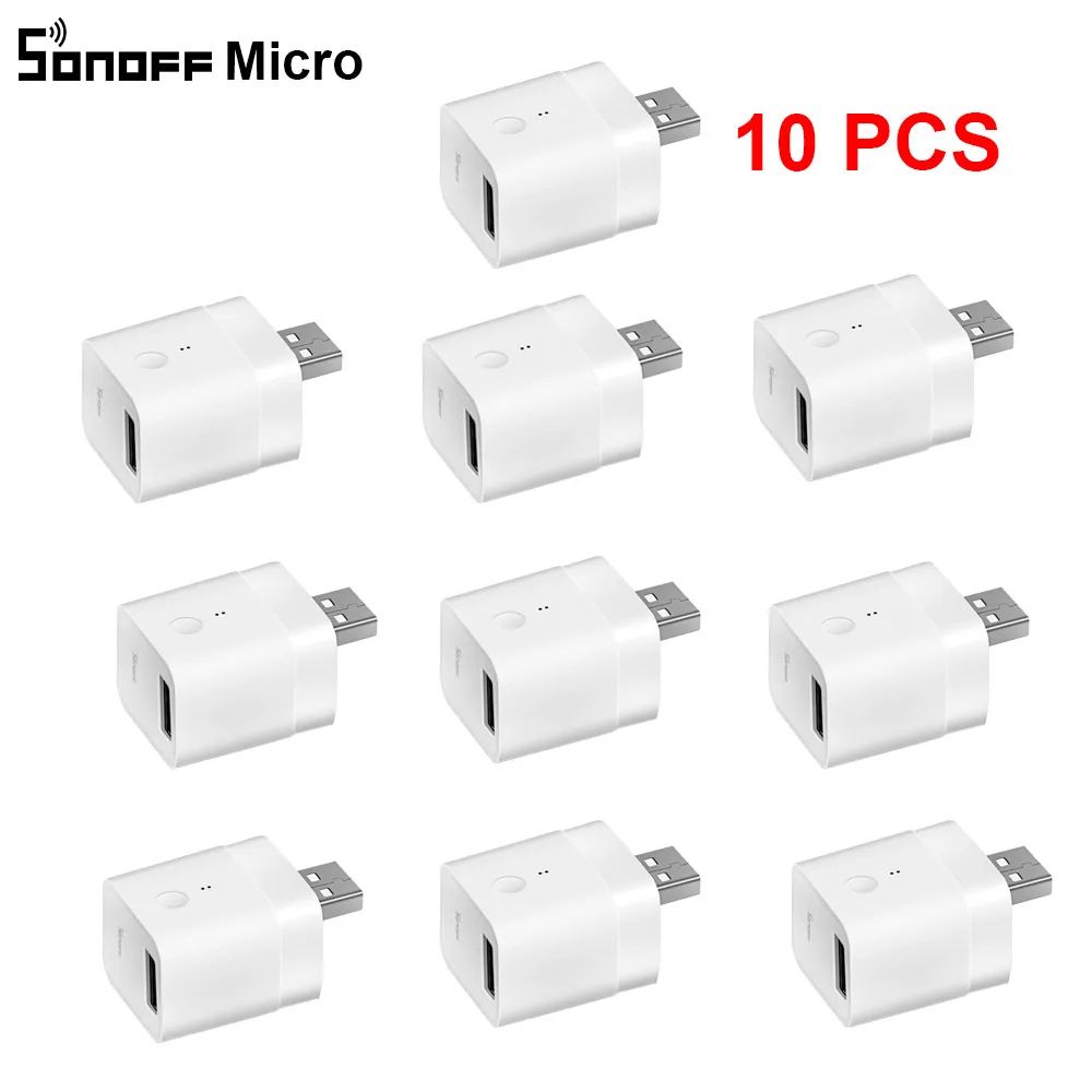 Color:10PCS SONOFF Micro