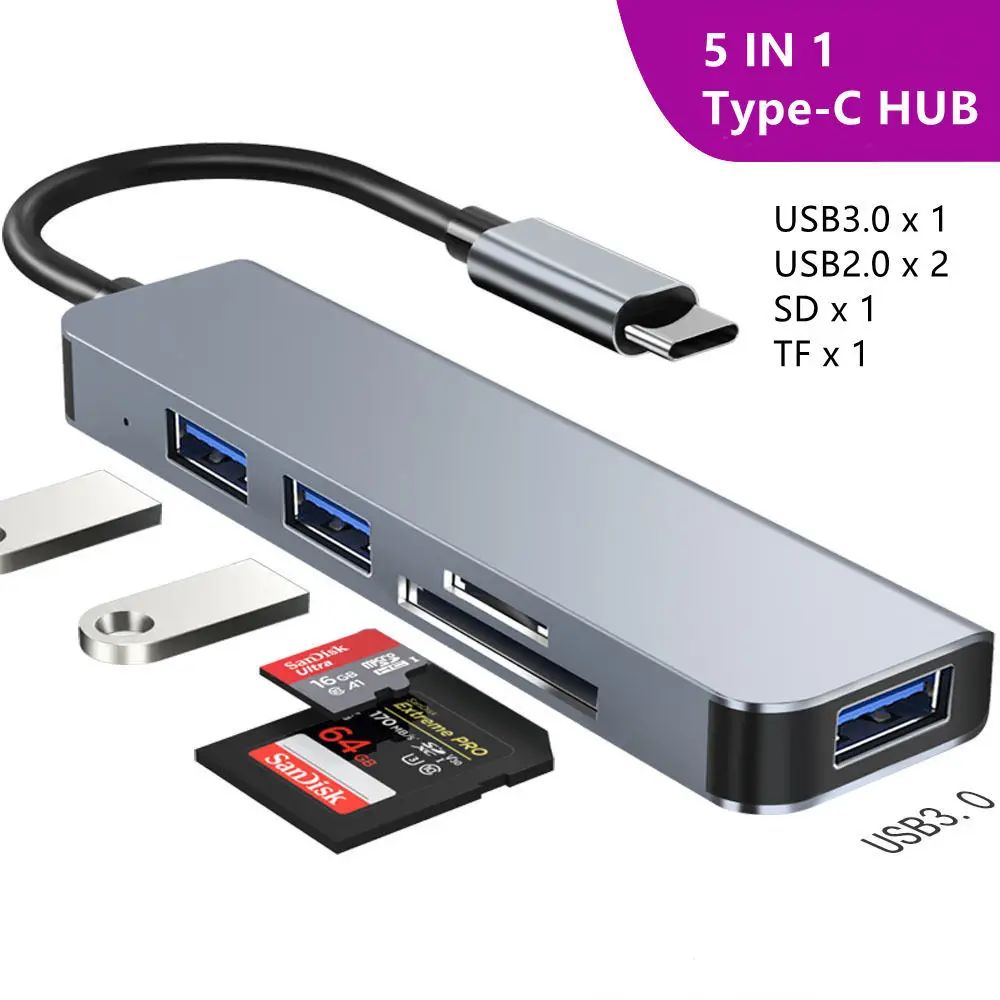 Color: 5 en 1 USB