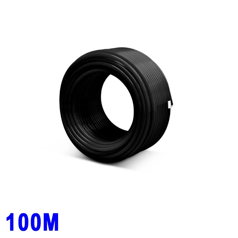 Durchmesser: 1/4#039;#039; Farbe: Schwarz 100m Röhre