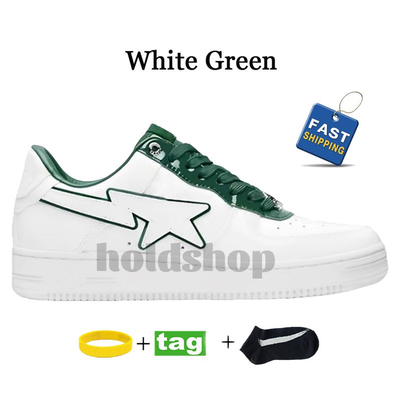 26 patent leather white Green