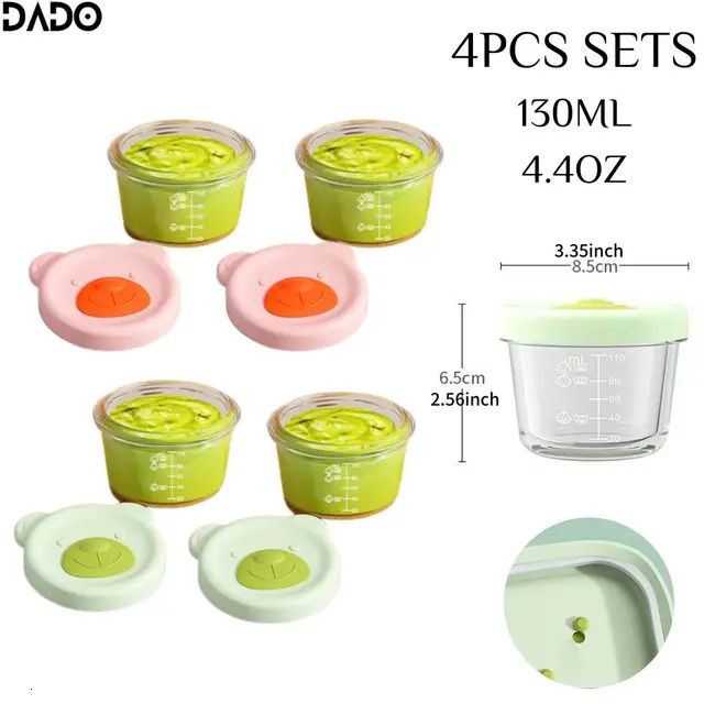 4pcs Set 130ml