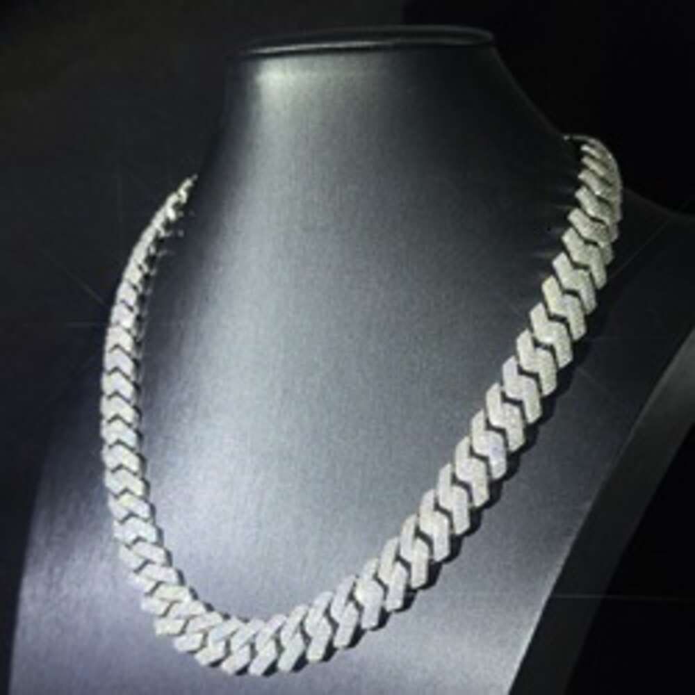 Collier d'argent-24inches