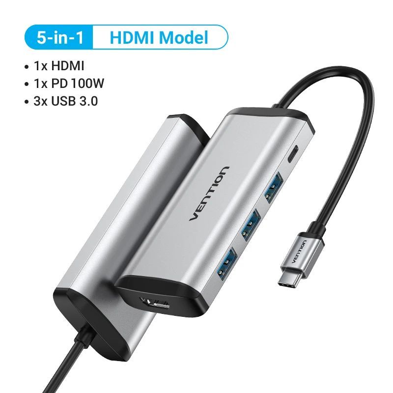 Cor: modelo 5 em 1 HDMI