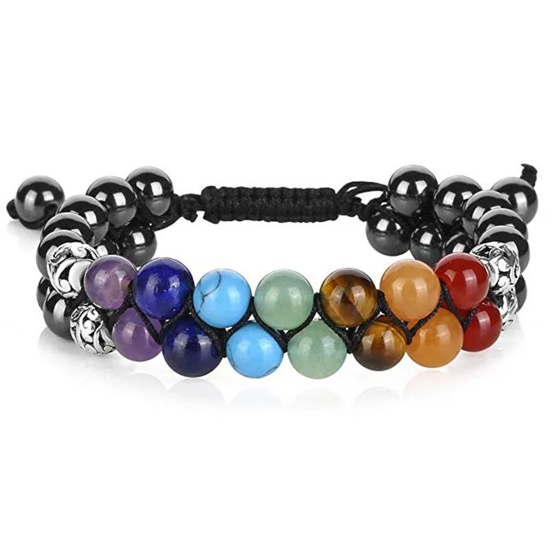 Metal Color:Chakra Bracelet B