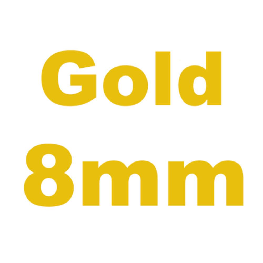 8 mm goud-geometrisch-30 inches