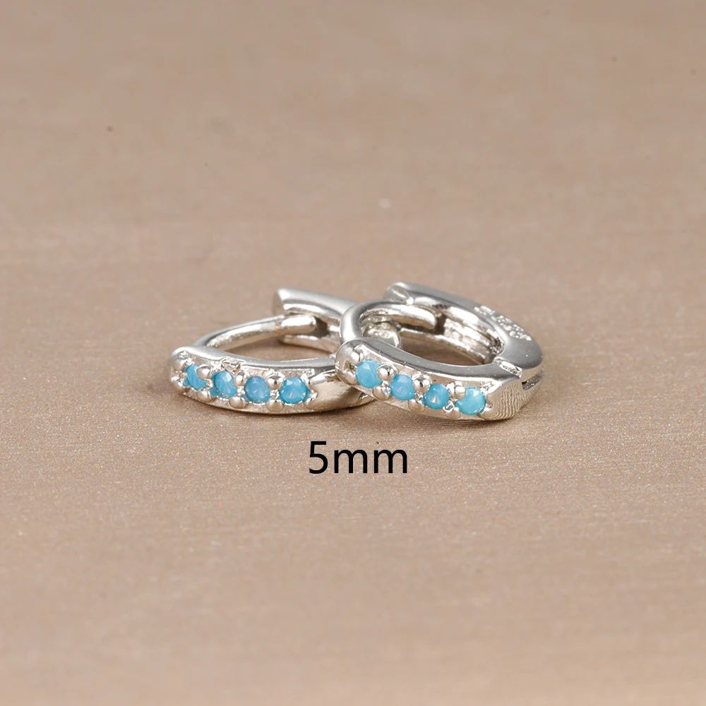 Metal Color:5mm-Silver-Blue