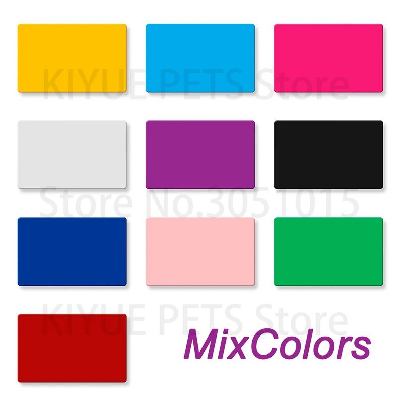 Colore: MixColorssize: 86 x 54 x 1 mm