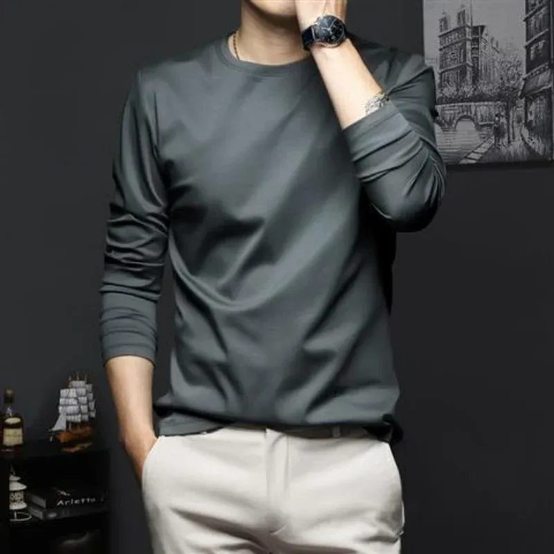 Dark Grey O-neck