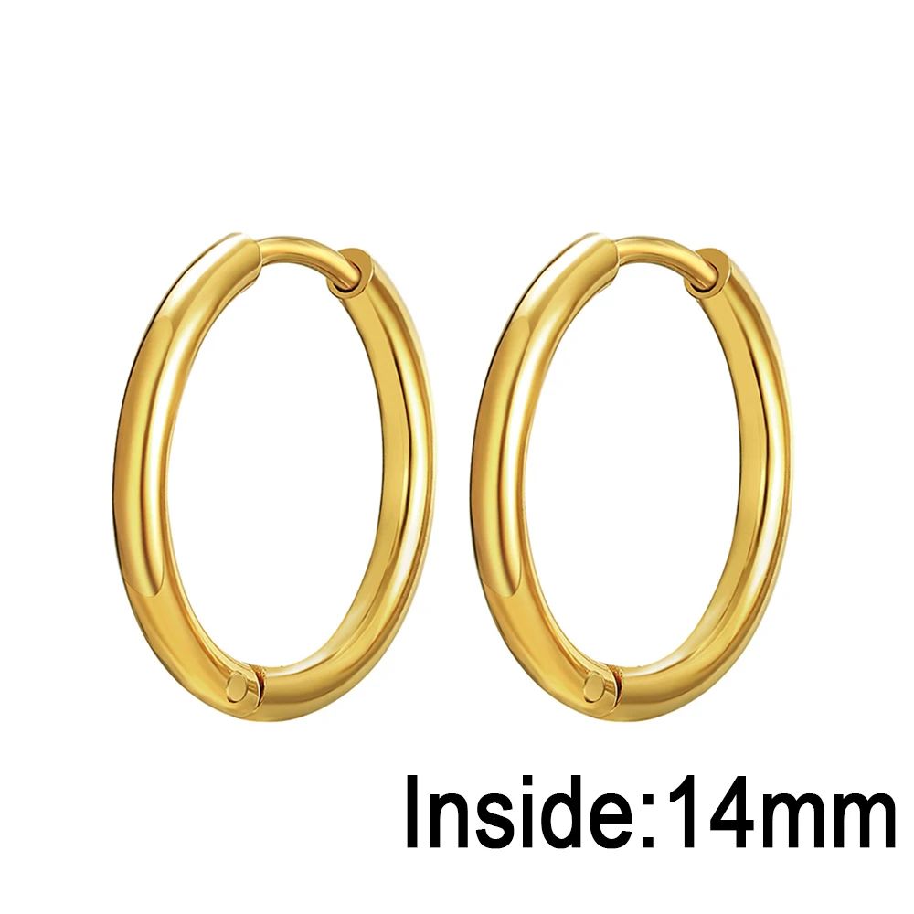 Metal Color:Gold 14mm