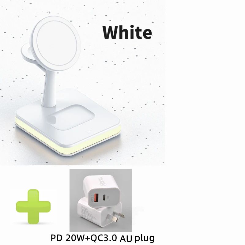 Färg: White Apple Au Plug