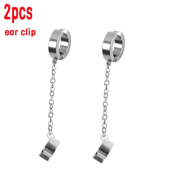 Metalen kleur: oor clip-2pcs