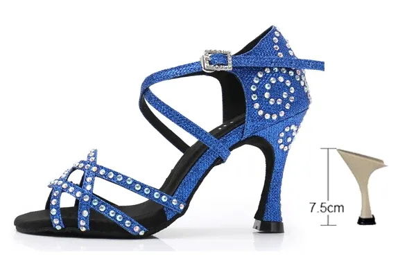 Blue heel 75mm