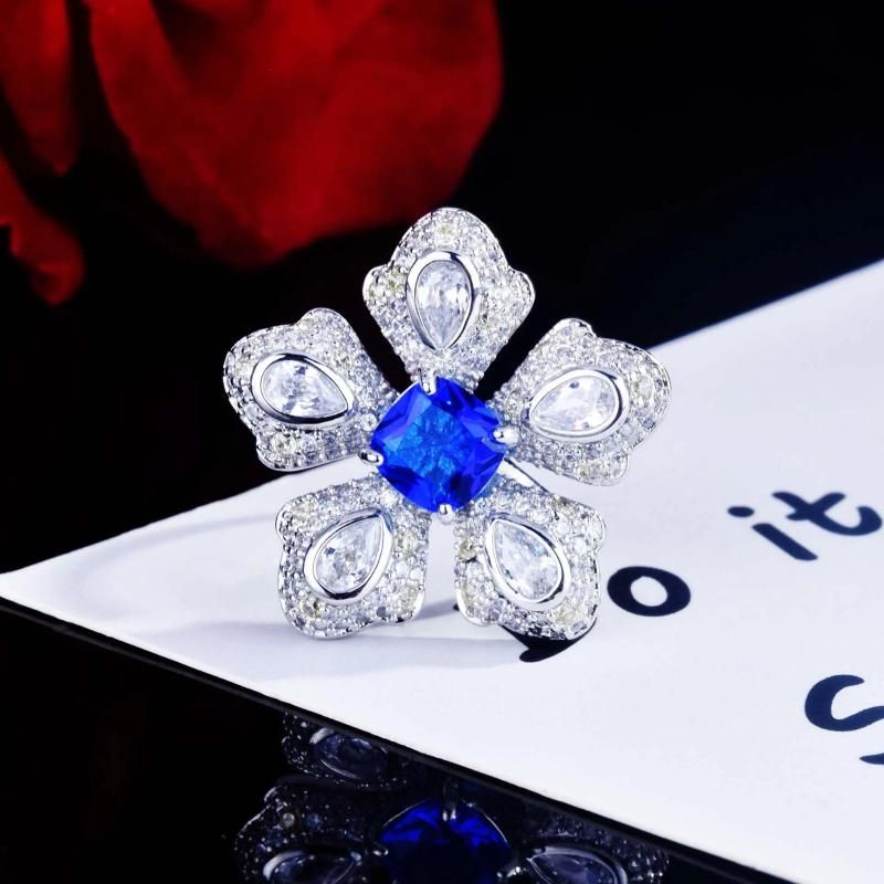 Flor de diamante azul de China