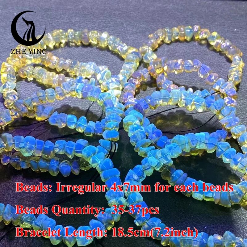 Metal Color:blue irregular 5-8mm