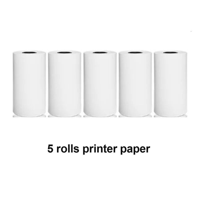 5PCS Papier termiczny