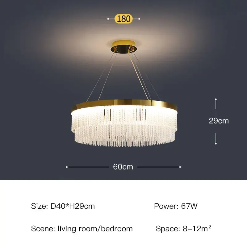 3 color changeable 220V Gold - S 40CM