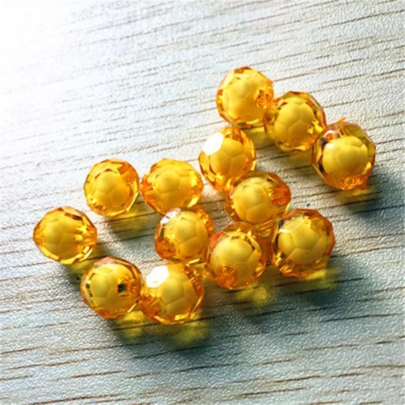 Couleur: YellowItem Diamètre: 12 mm 500pcs