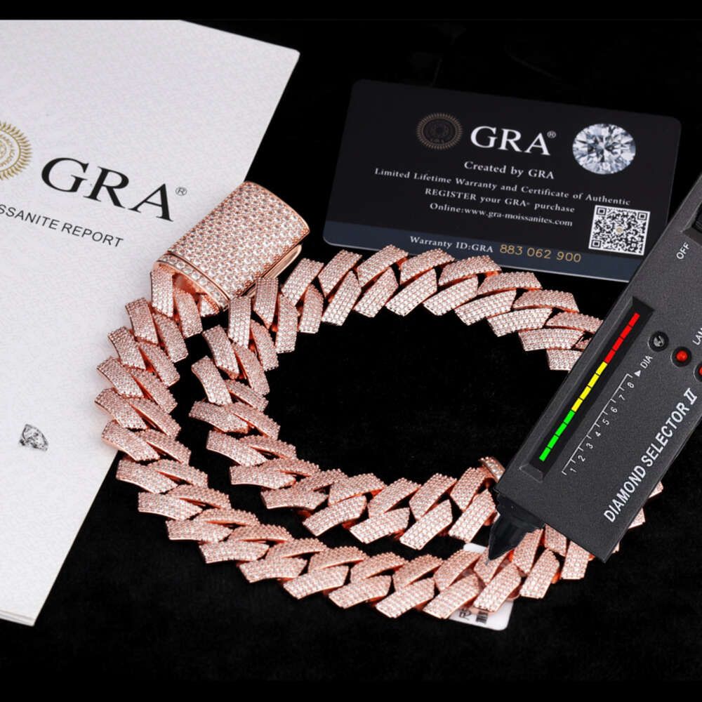 18 mm bredd Rose Color-8inches-armband