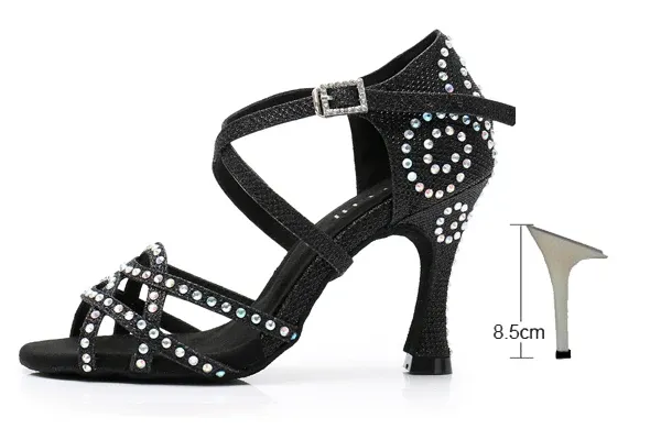 Black heel 85mm