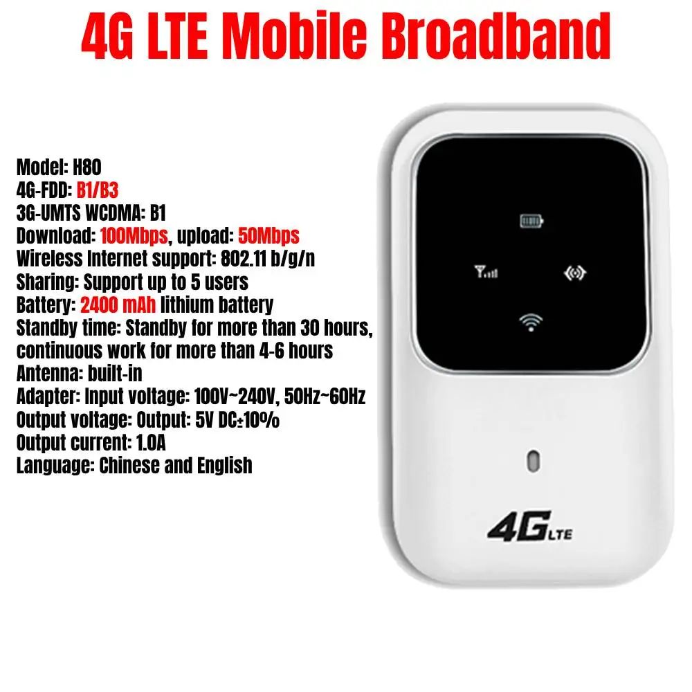 Färg: 4G LTE 2400mAh