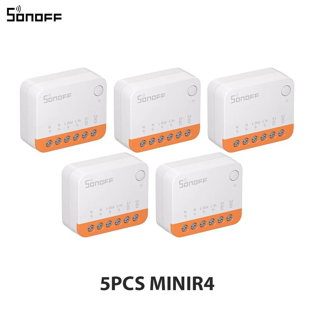 Farbe: 5 Stück Sonoff Minir4