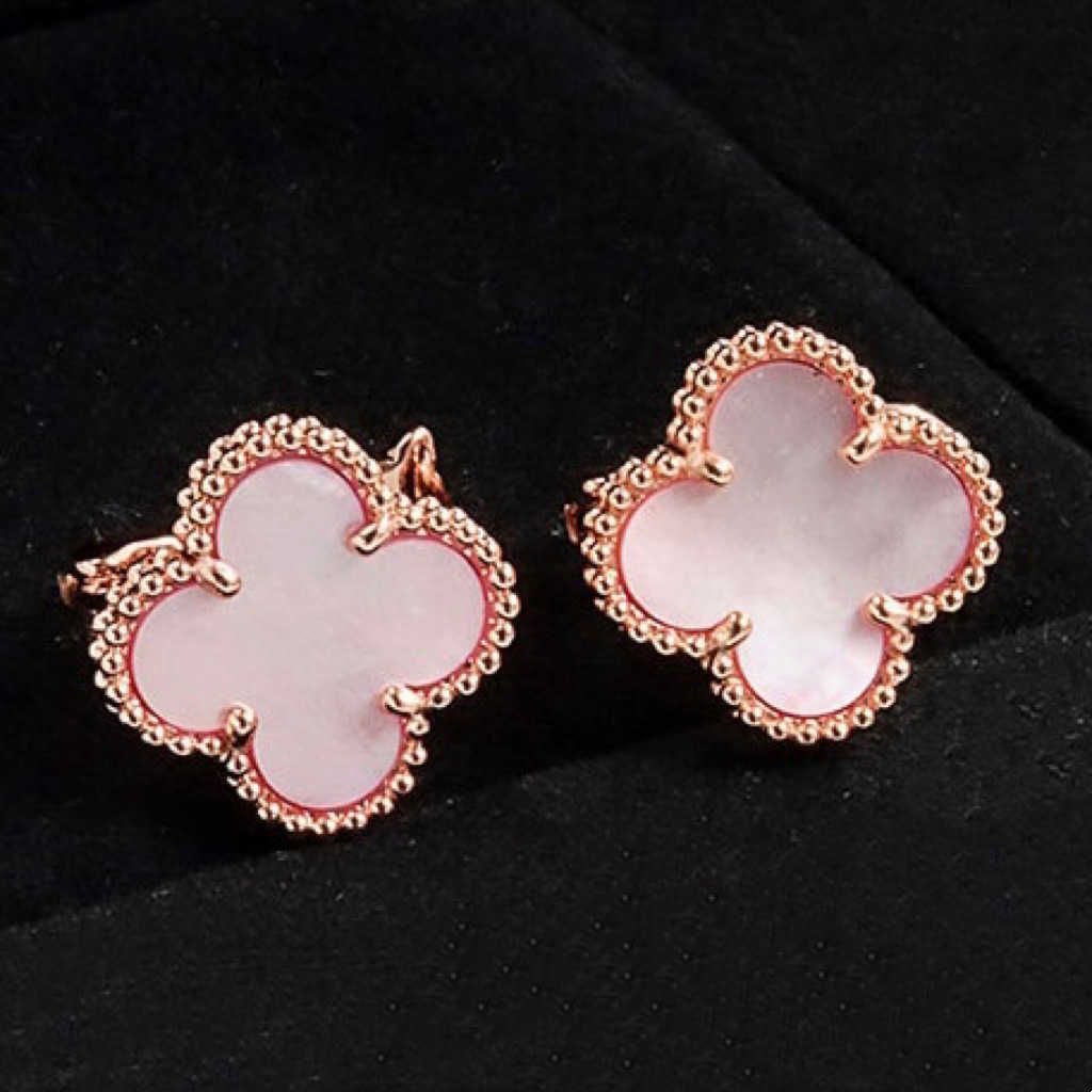 Rose Gold Pink Fritillaria Ear beat