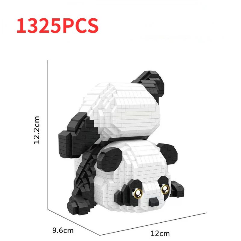 Kleur: Panda Blocks-Nobox