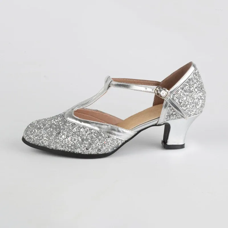 Silver 4.5cm heels