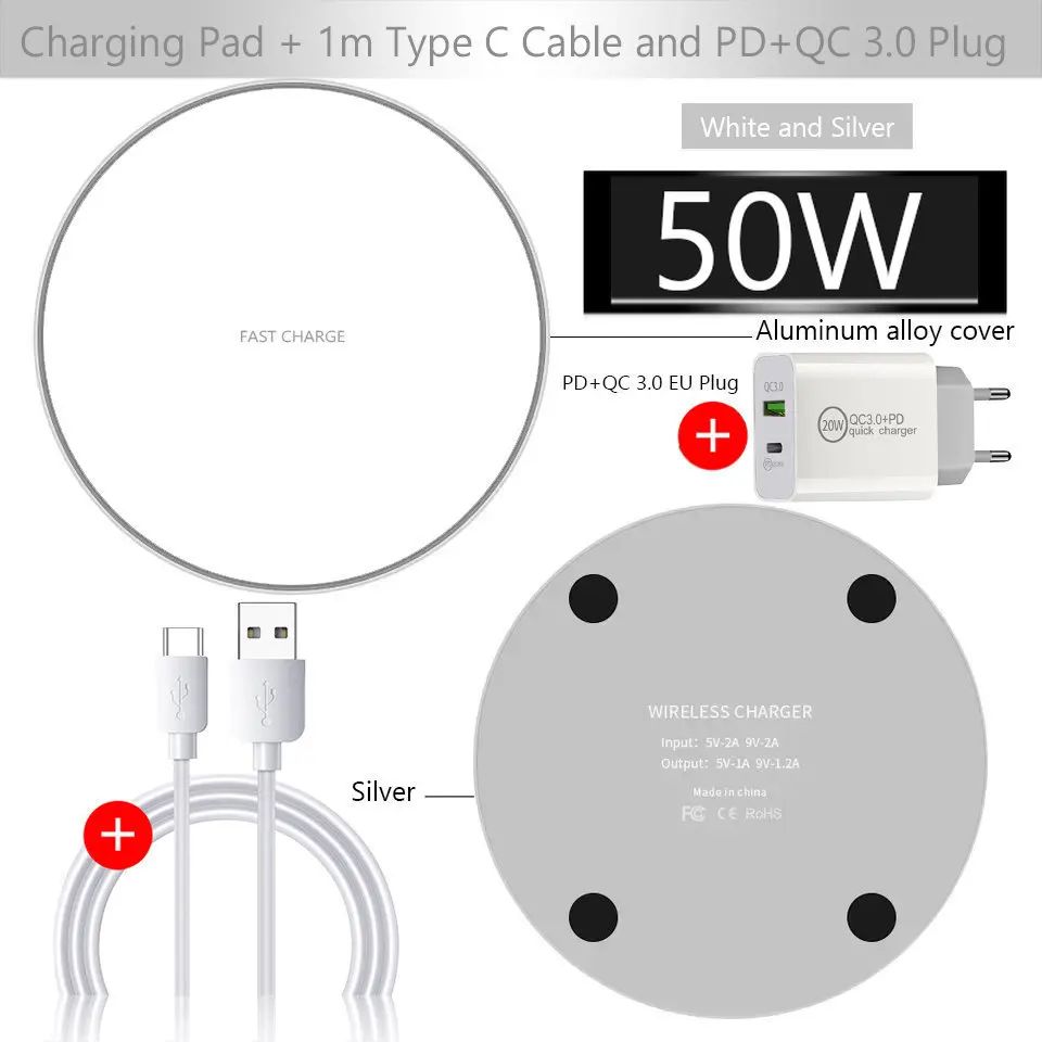 Color:Silver With Cable EU