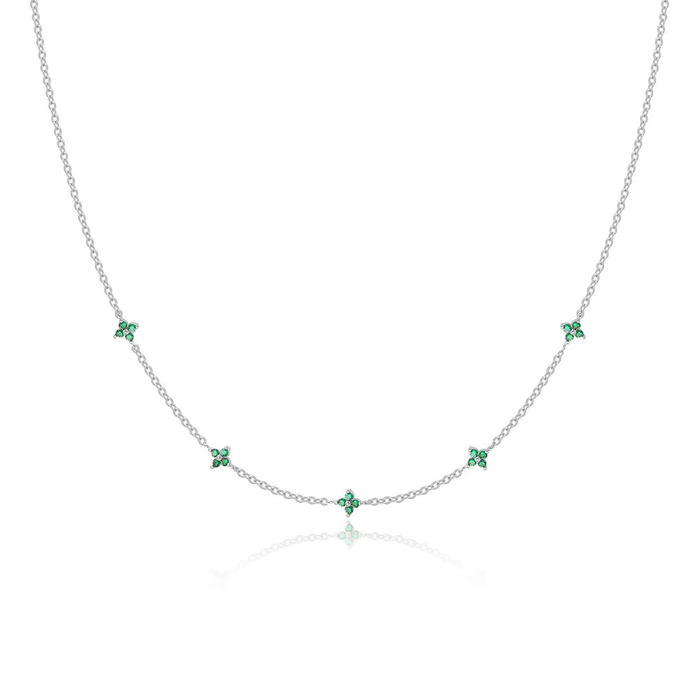 Металлический цвет: серебряная зеленая шея