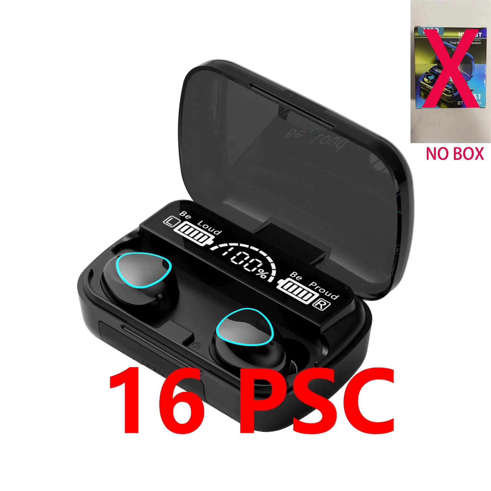 اللون: M10 No Box 16 PCS