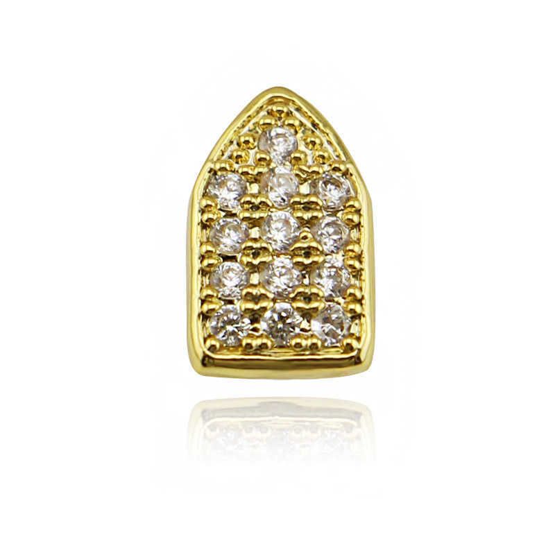 Gold Single Micro Zircon 1