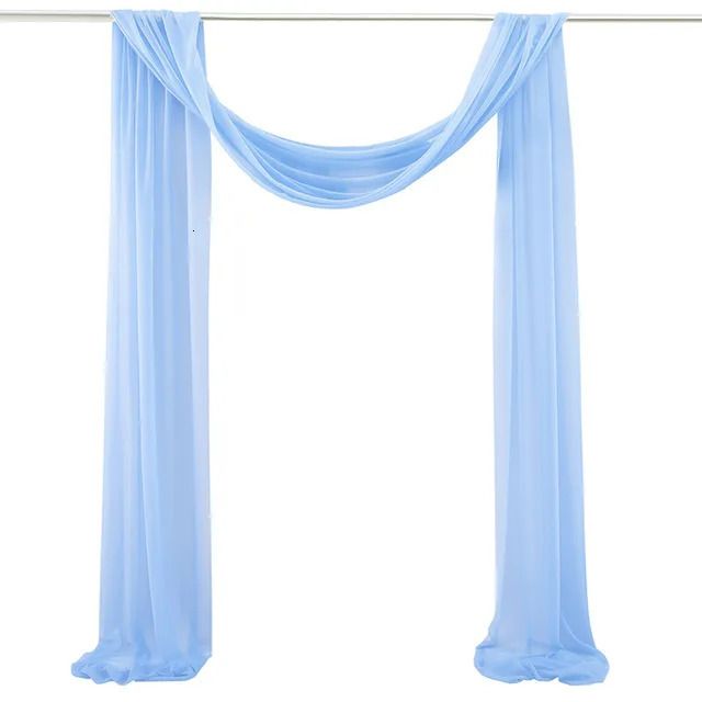 Sky Blue-75x600cm 1pcs