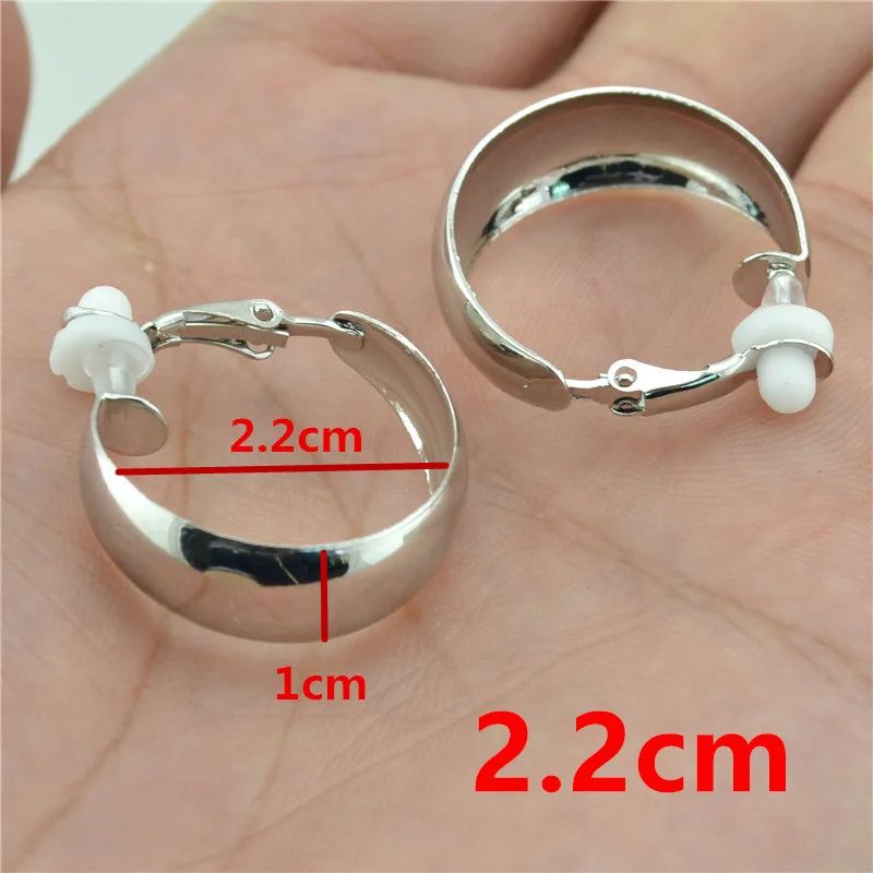 Metal Color:silver clip 2.2cm