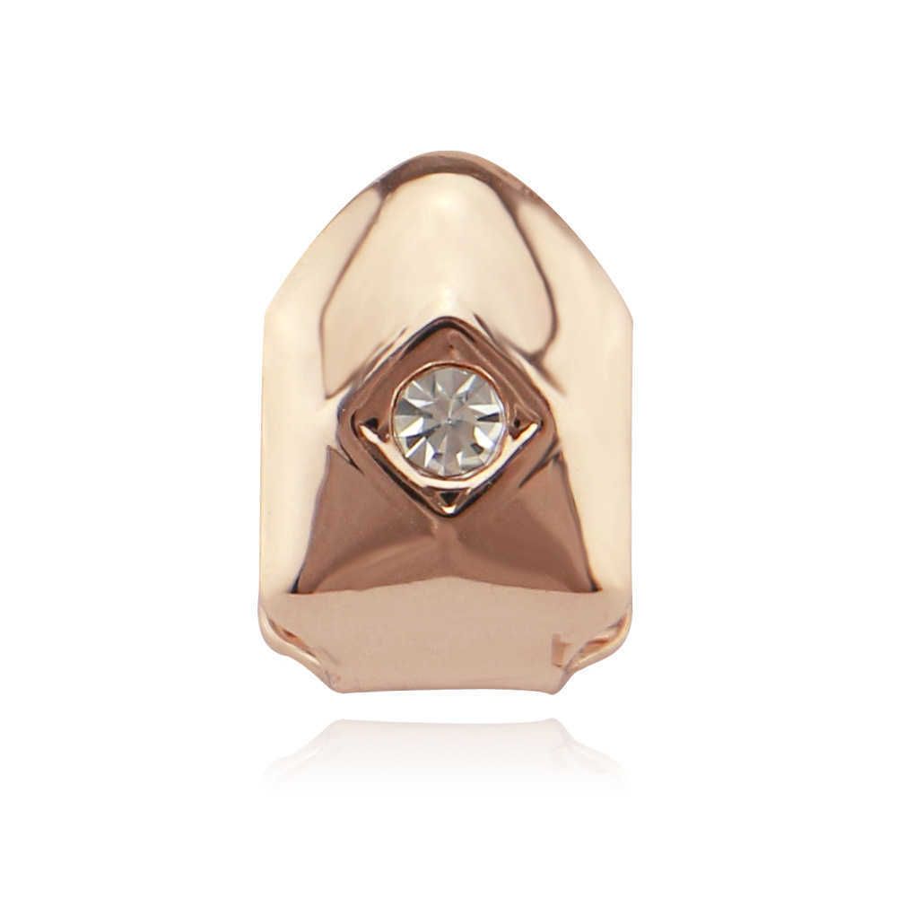 Rose Gold Single Diamond