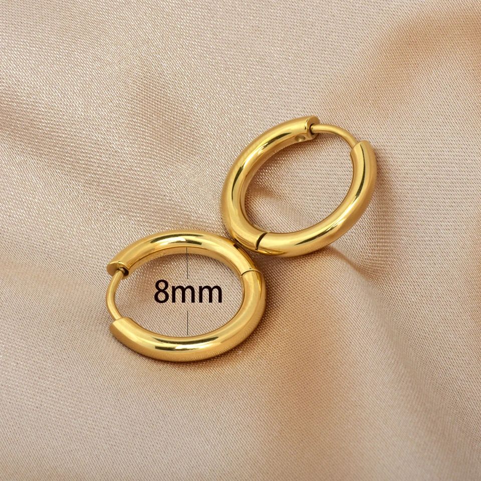 Metal Color:Y20049 Gold 8mm