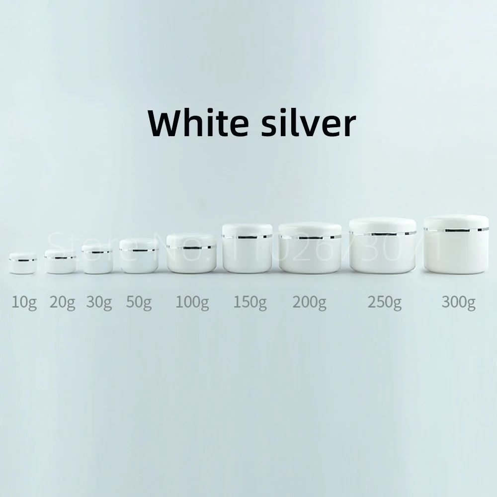 Color:White silver