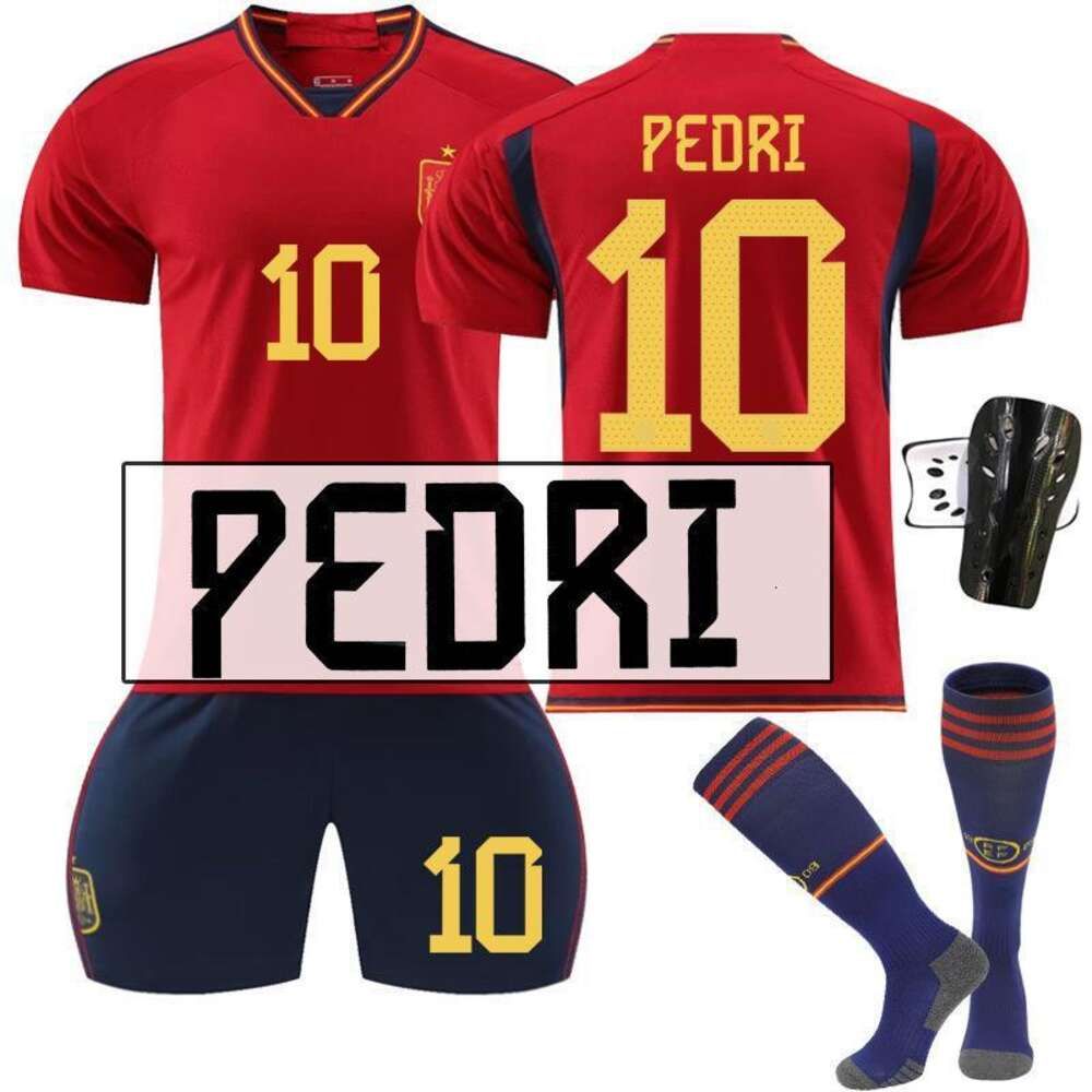 No. 10 Pedri with Socks+protective Gear