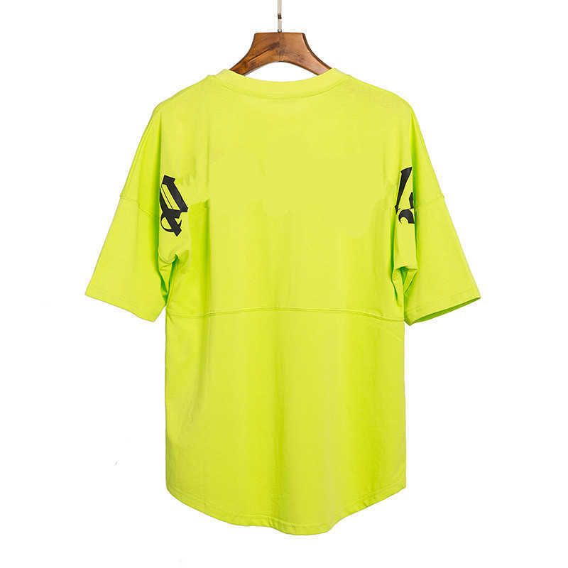 Fluorescent Green Black Letter  4