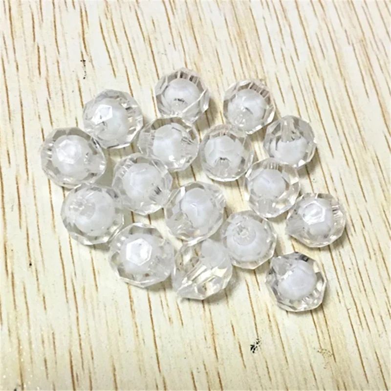 Cor: WhiteItem Diâmetro: 12mm 500pcs