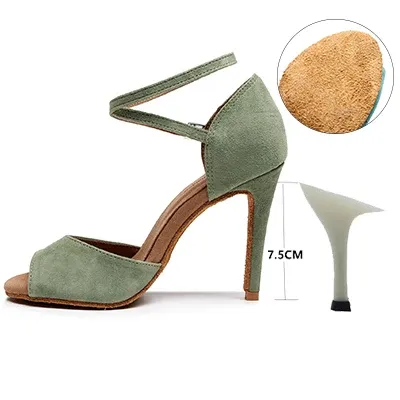 Suede slim-7.5cm