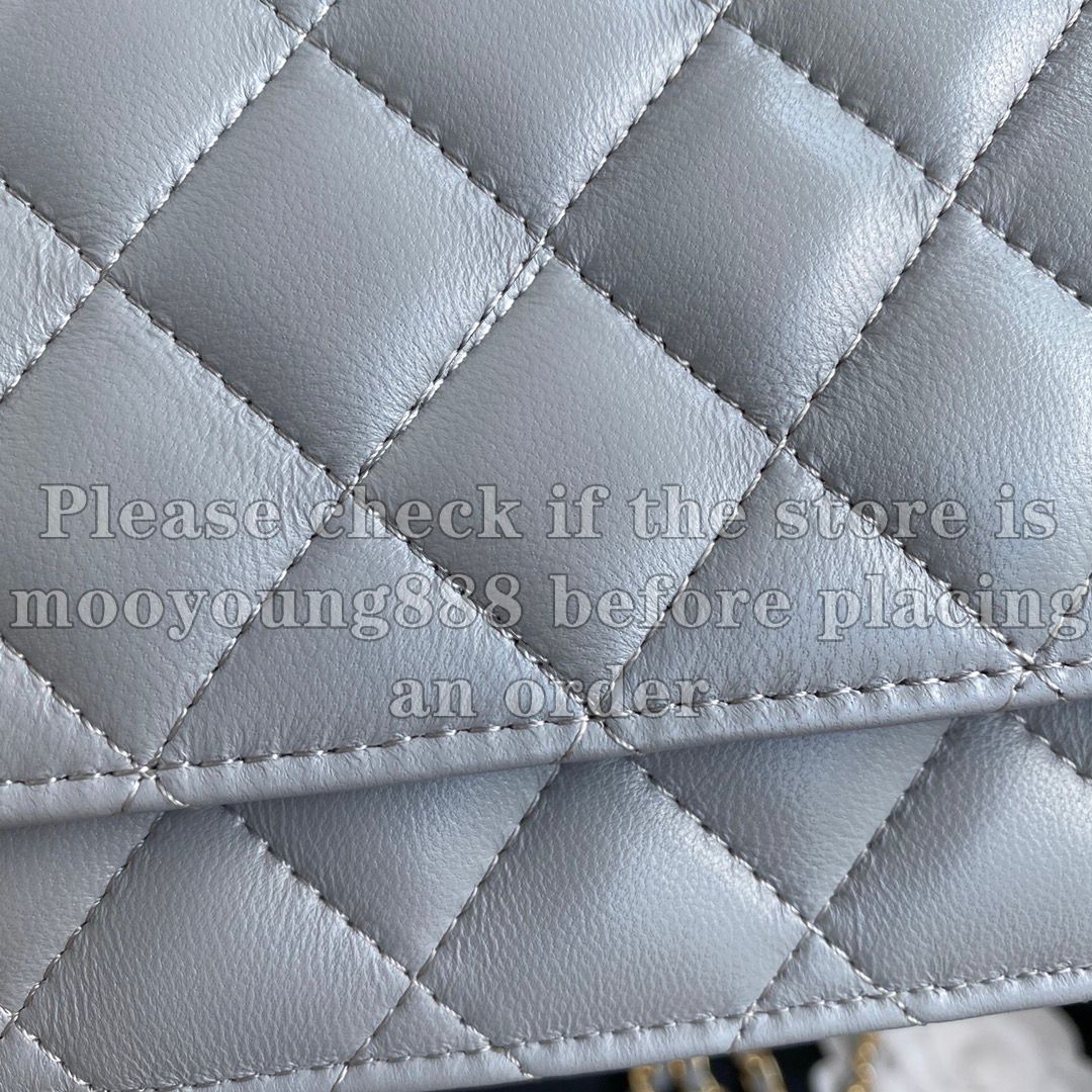 Grey Lambskin