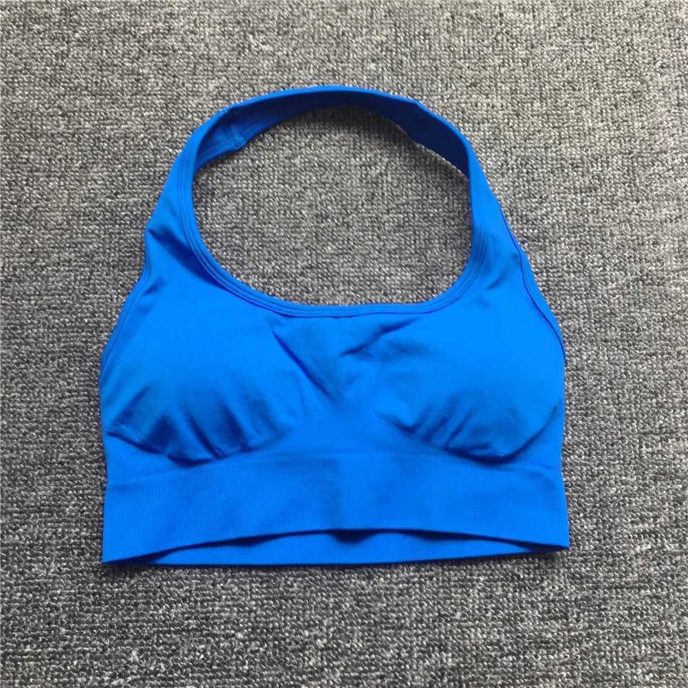 Blue Strap Bra